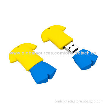 8GB Promotional Cartoon USB Flash Drives, No External Power Required, Compatible with USB1.1